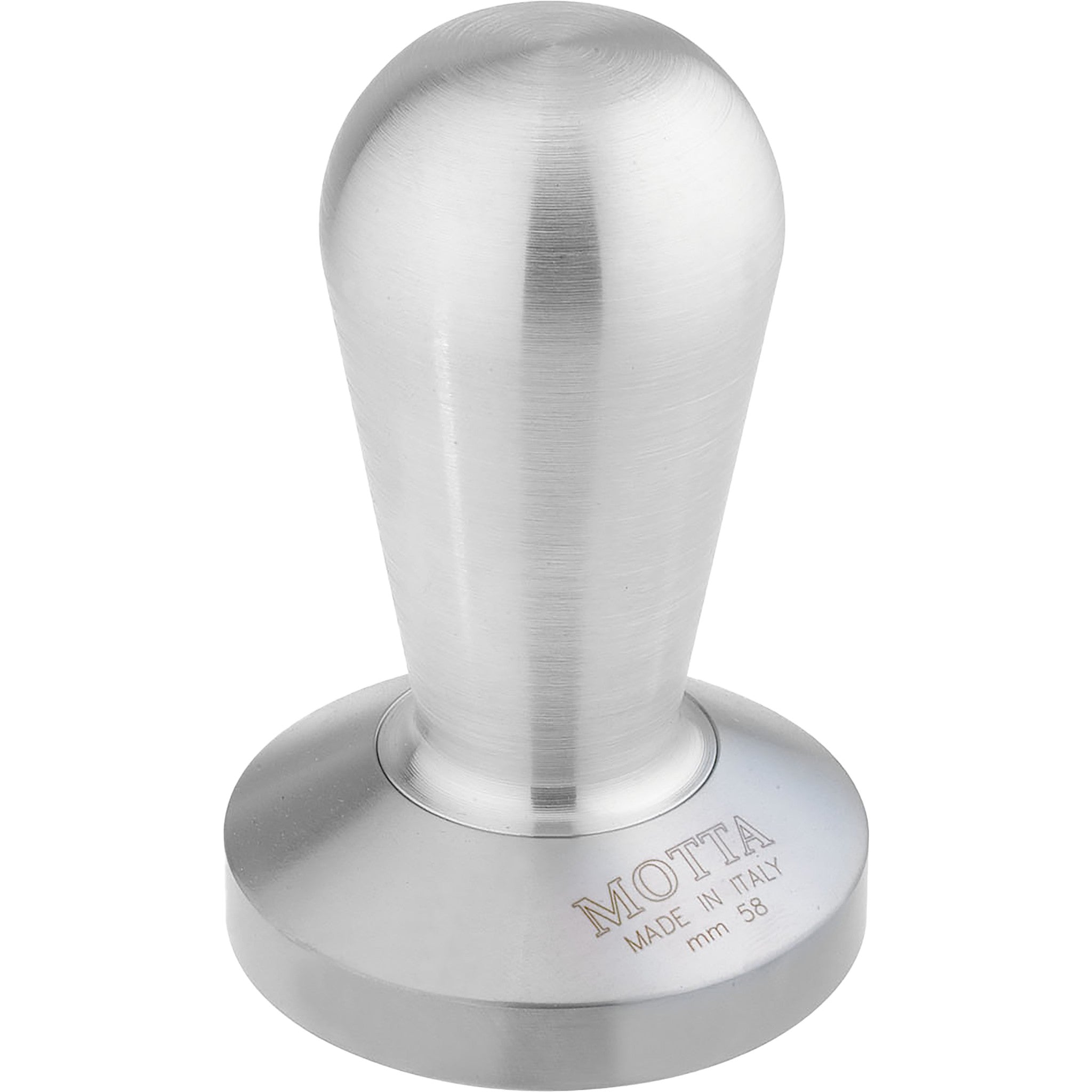 Rostfri/Aluminium - Convex Base 58 mm