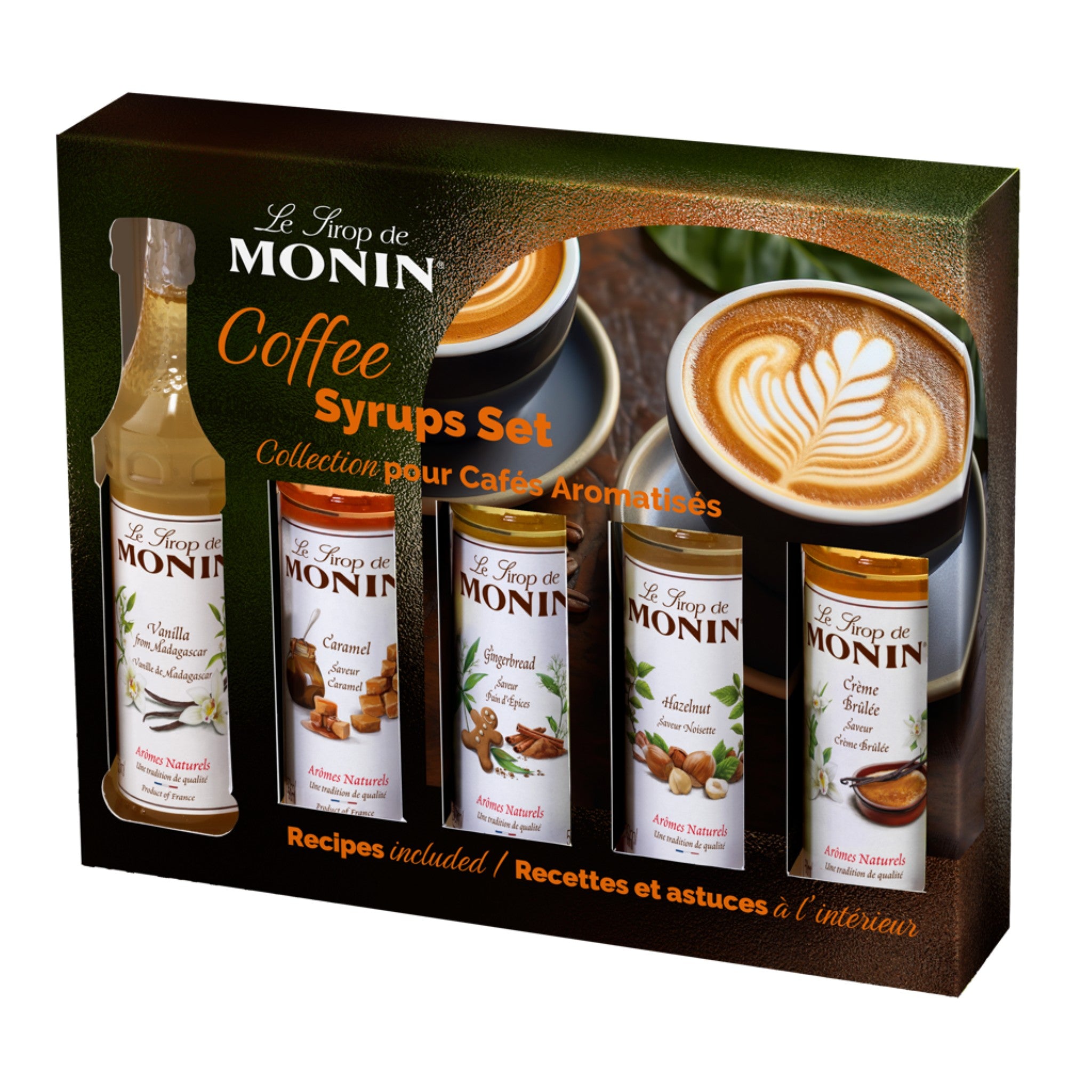 Syrup set 5 x 5 cl